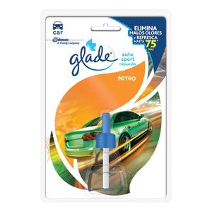 Ambientador Carro Líquido Nitro 1 Repuesto GLADE 152034