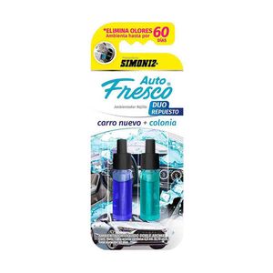 Repuesto Ambientador Dúo SIMONIZ Auto Fresco 4,5ml Ref. 108988