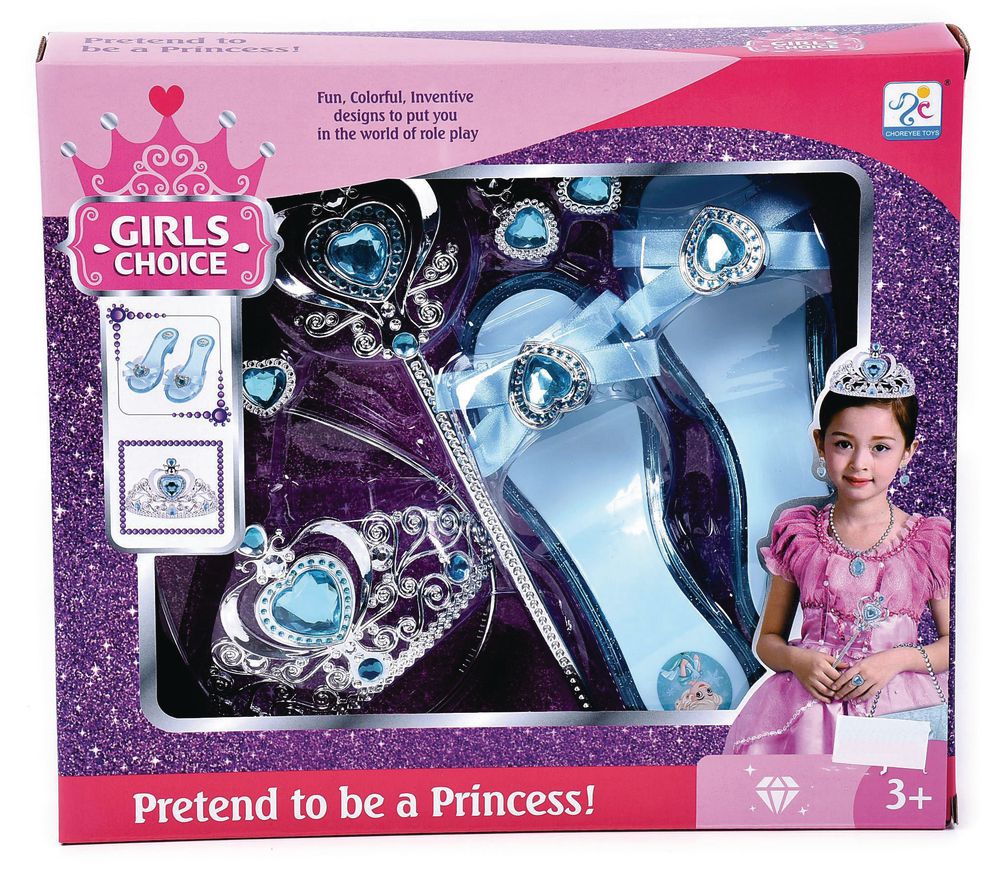 Corona y Tacones  Princess Caja para niñas  PLASTICOS ASOCIADOS img #1