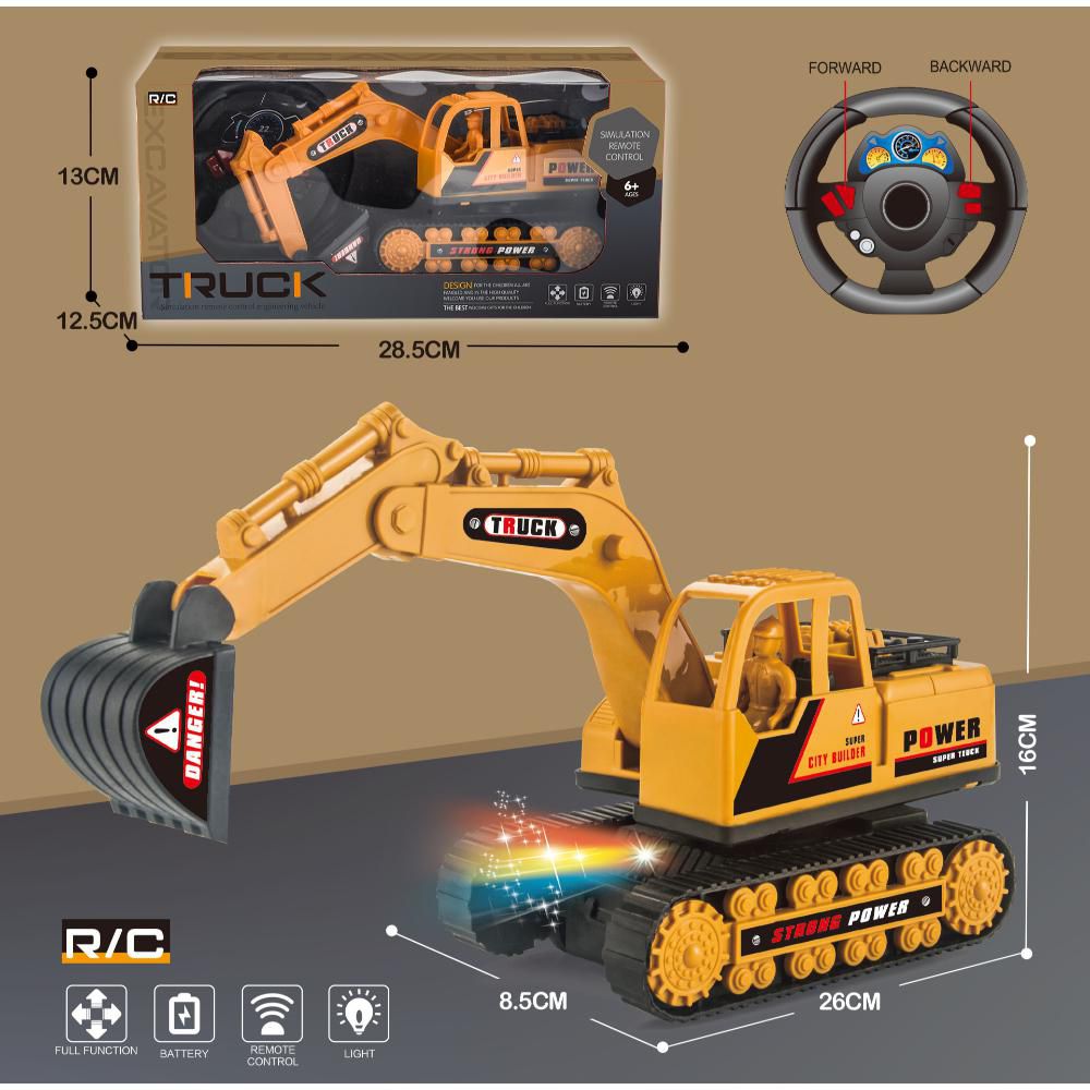 Retroexcavadora PLASTICOS ASOCIADOS POWER R/C PILAS CAJA img #1
