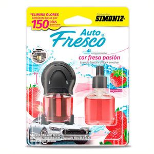 Ambientador SIMONIZ auto fresco fresa x10 ml