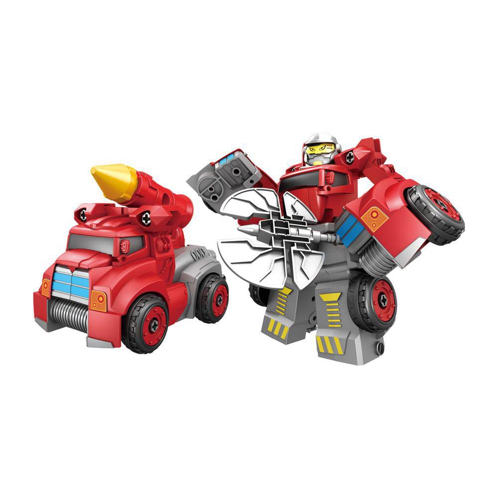 Robot Desmon Y Transforma Rojo OX TOYS img #2