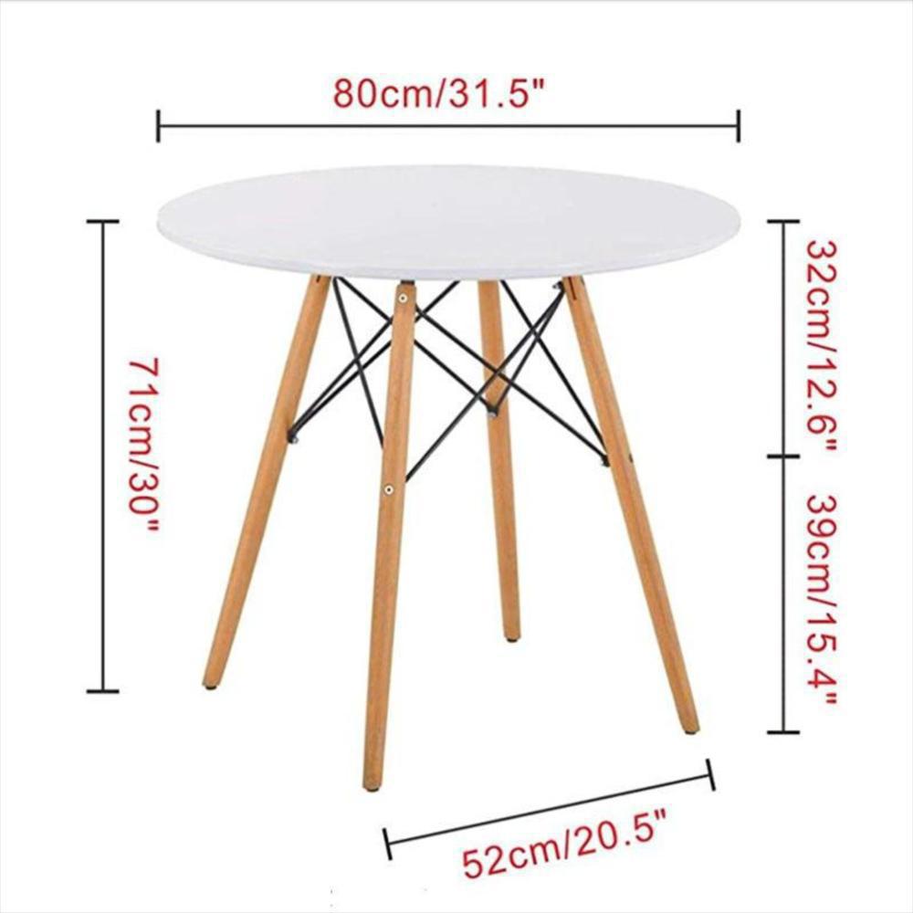Mesa Redonda Eames 4 Patas 80Cm img #3