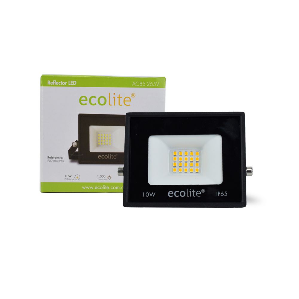 Reflector Led Frio 10W  ECOLITE FLO10WIP65 img #1