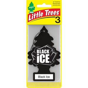 Ambientador 3Pack Black Ice LITTLE TREES LT320553pak