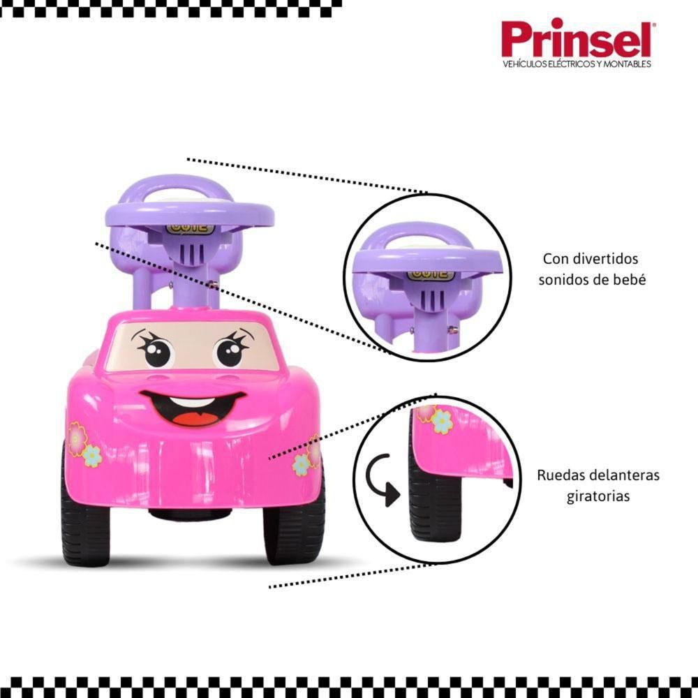 Carro Electrico Para Niños Correpasillos Mc Ride Rosado PRINSEL img #2