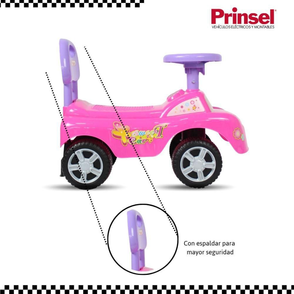 Carro Electrico Para Niños Correpasillos Mc Ride Rosado PRINSEL img #3