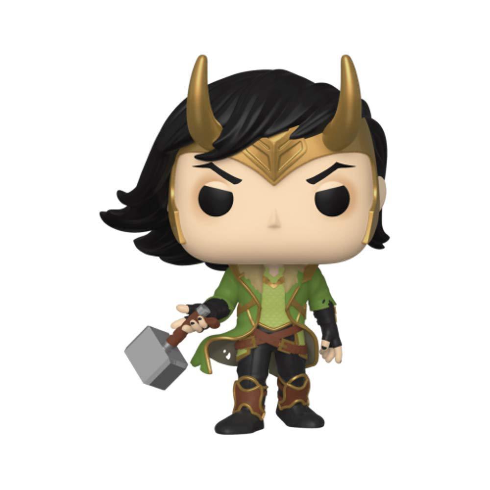 Funko Pop Marvel Loki Mjolnir img #1