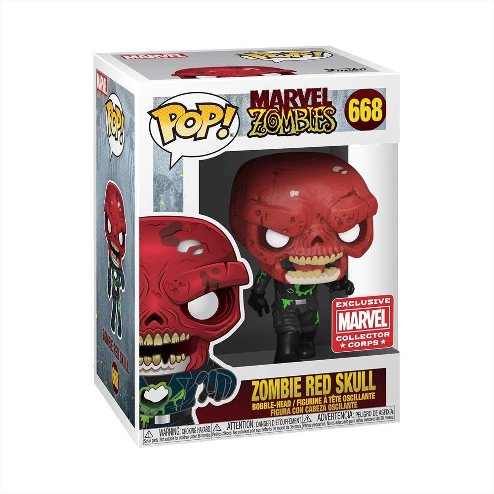 Funko Pop Zombie Cráneo Rojo Marvel img #2