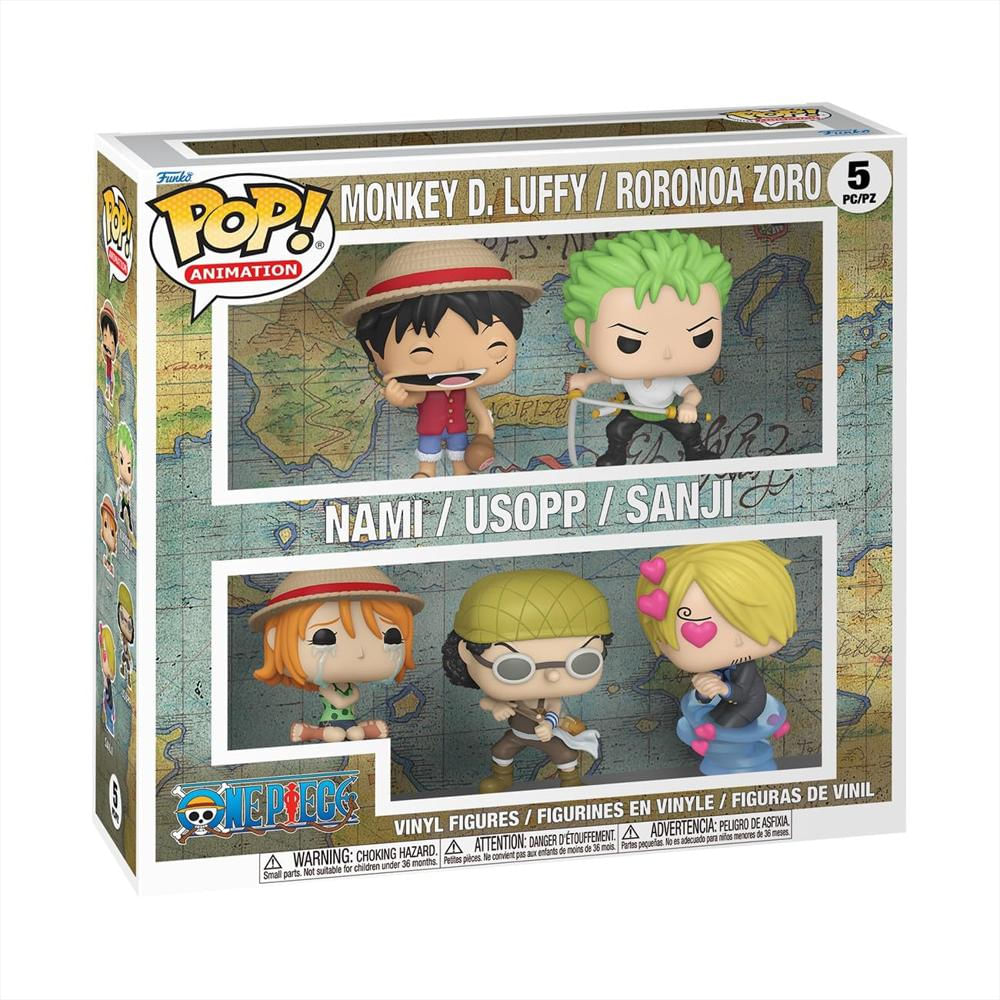 Funko Pop 5 Piezas Animation One Piece Monkey img #1