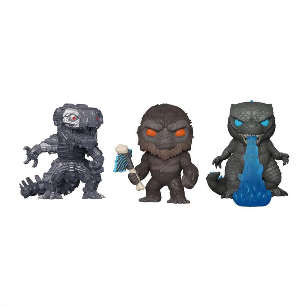 Funko Pop 3 Piezas Godzilla Vs Kong Pack img #1