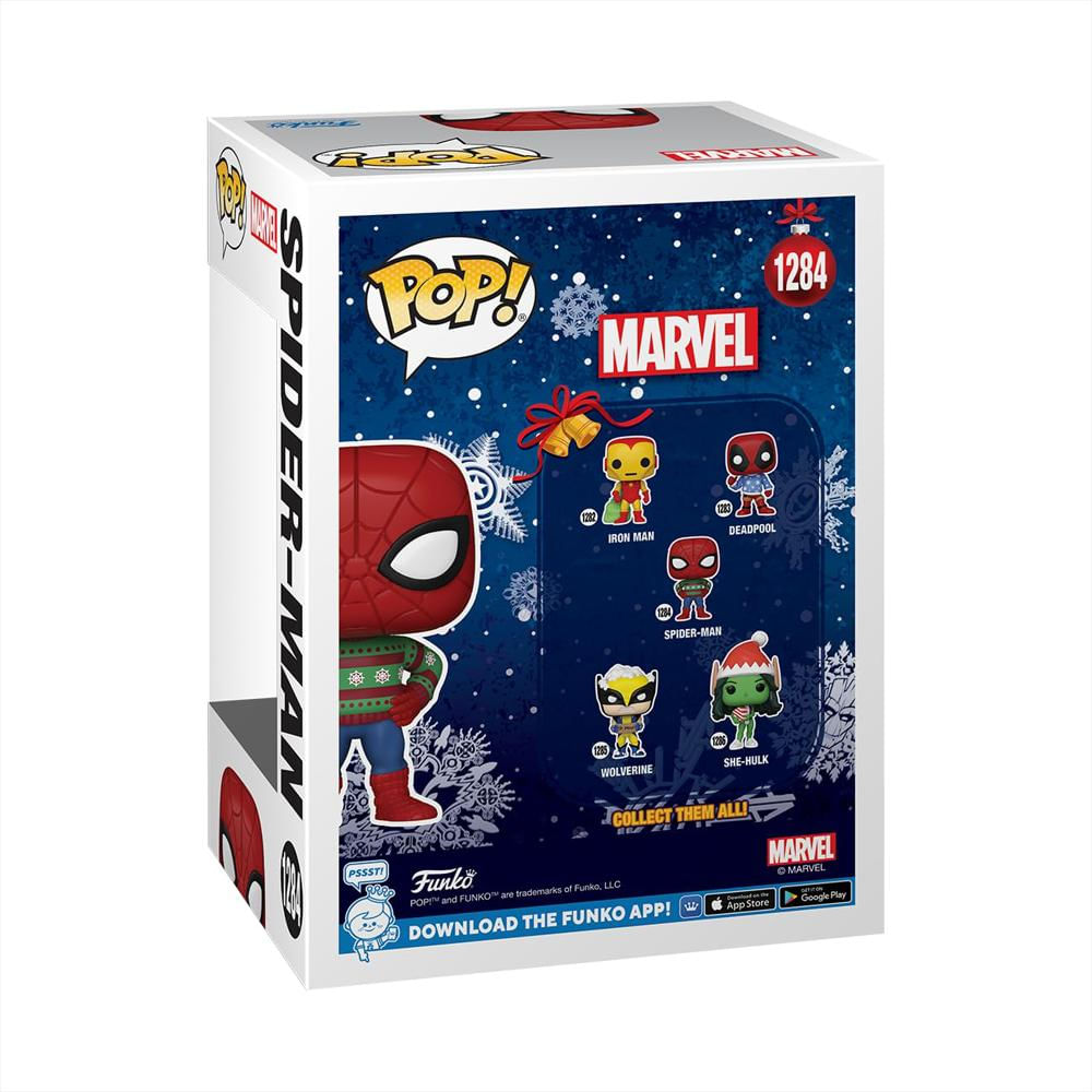 Funko Pop Marvel Holiday Spider Man img #3