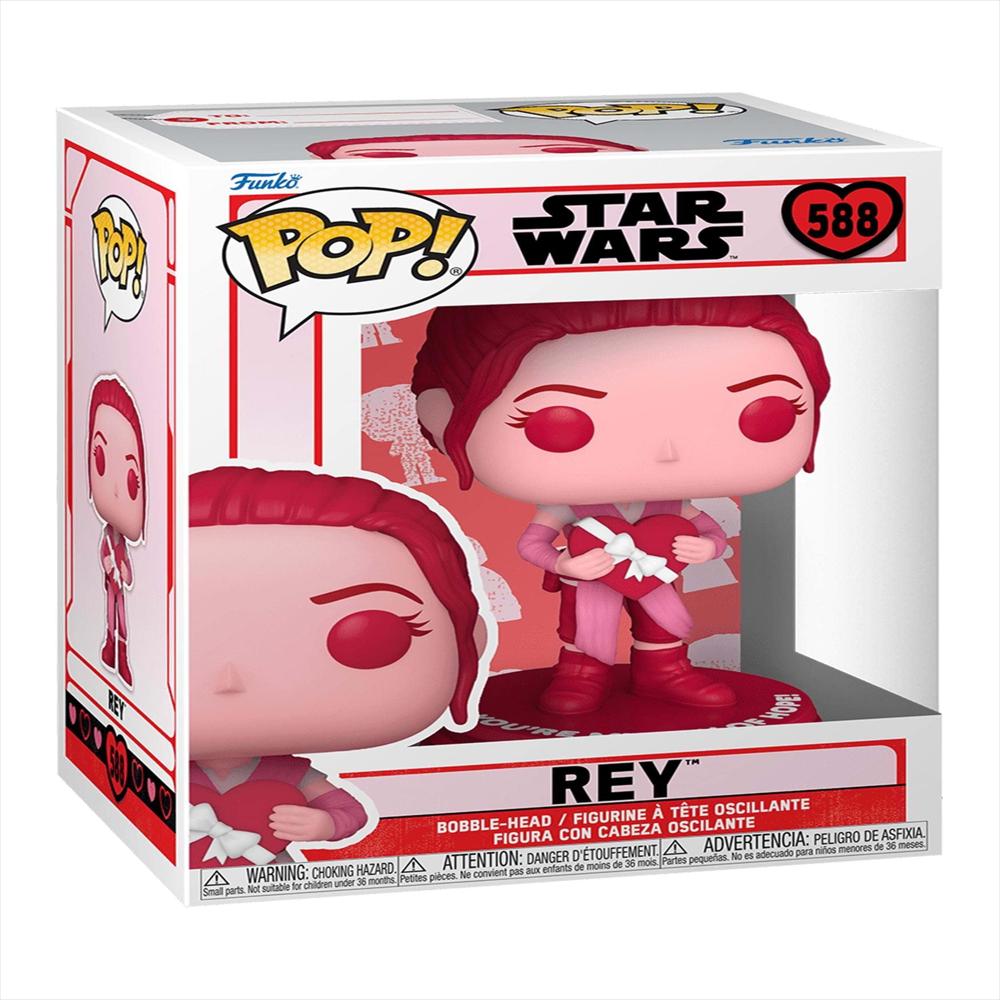 Funko Pop Star Wars Valentines Rey img #2