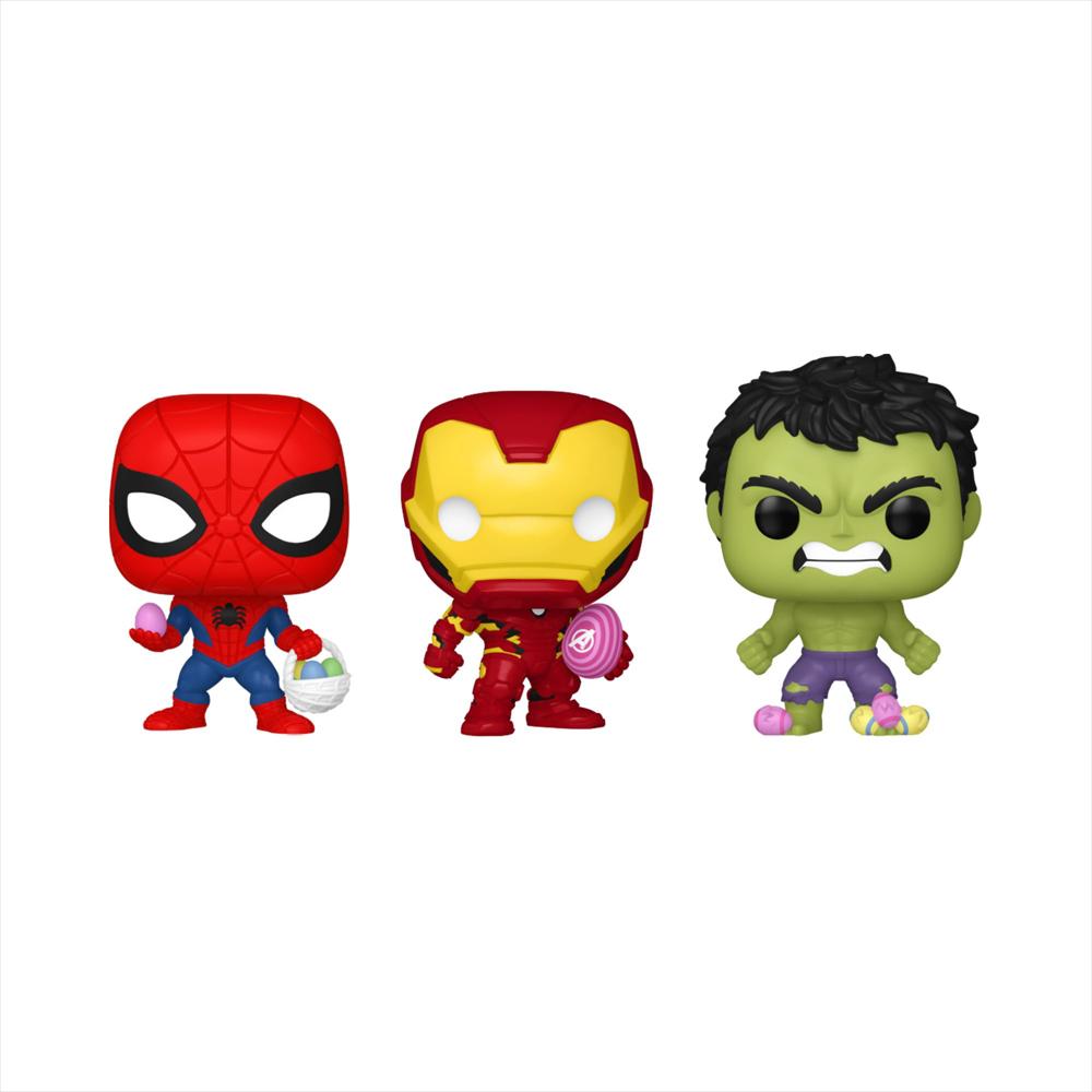 Funko Pop 3 Piezas Pocket Marvel Spider Man img #1
