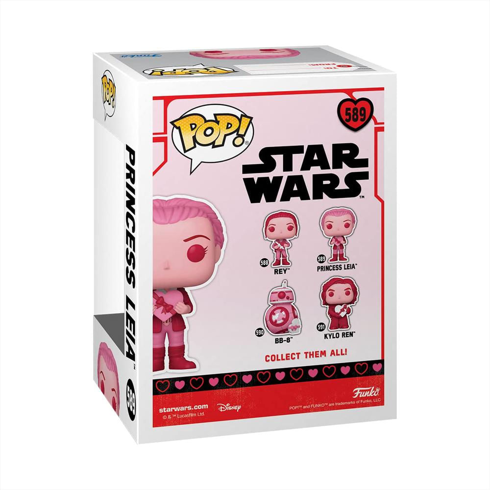 Funko Pop Star Wars Valentines Princesa img #3