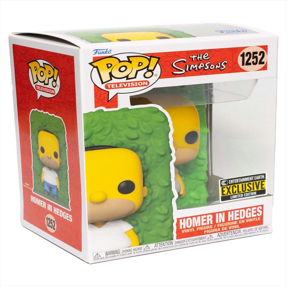 Funko Pop Simpson Homer In Hedges img #2