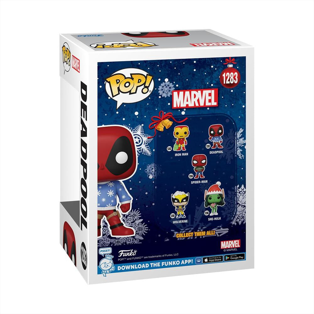 Funko Pop Marvel Holiday Deadpool Swtr img #3