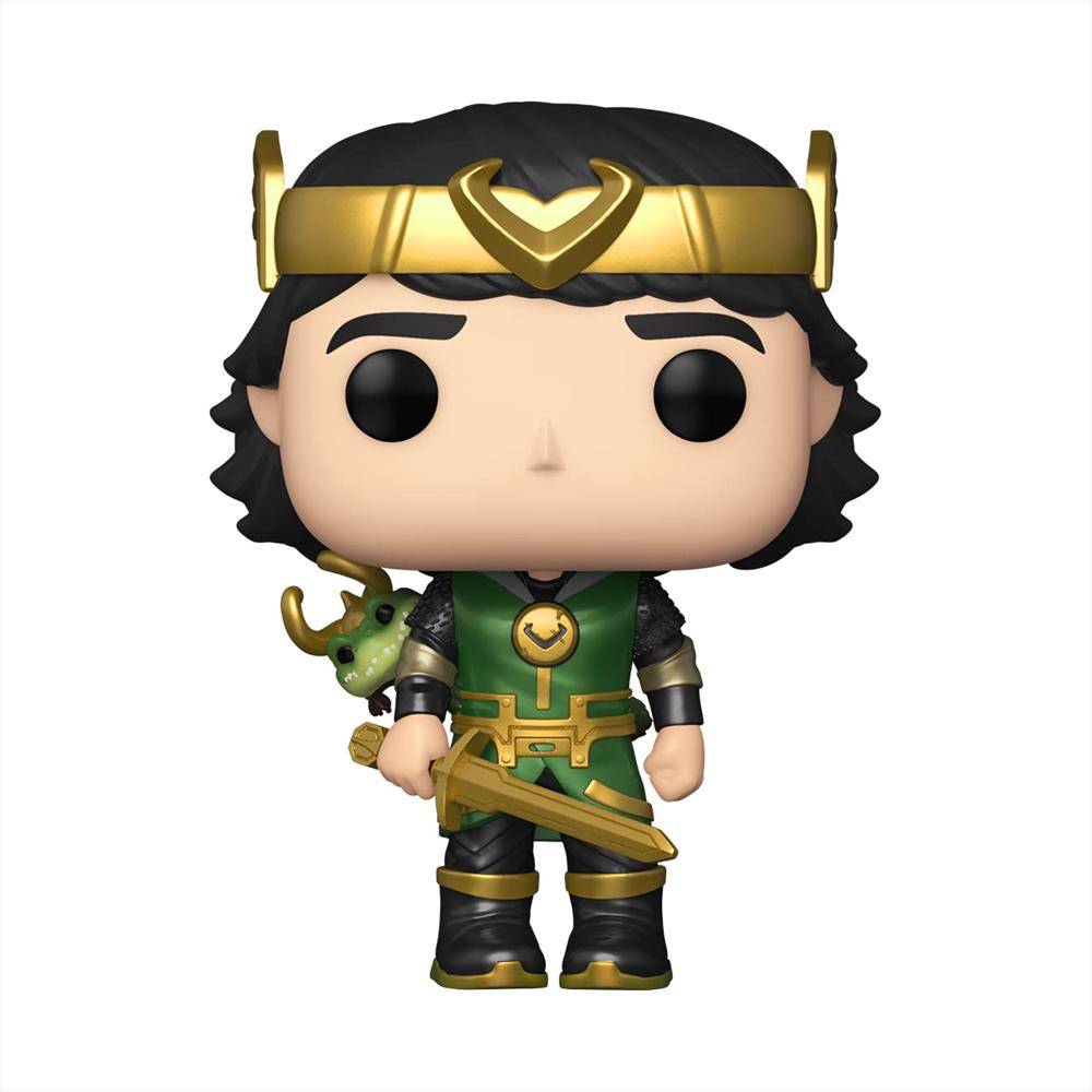 Funko Pop Marvel Kid Loki Metallic img #1