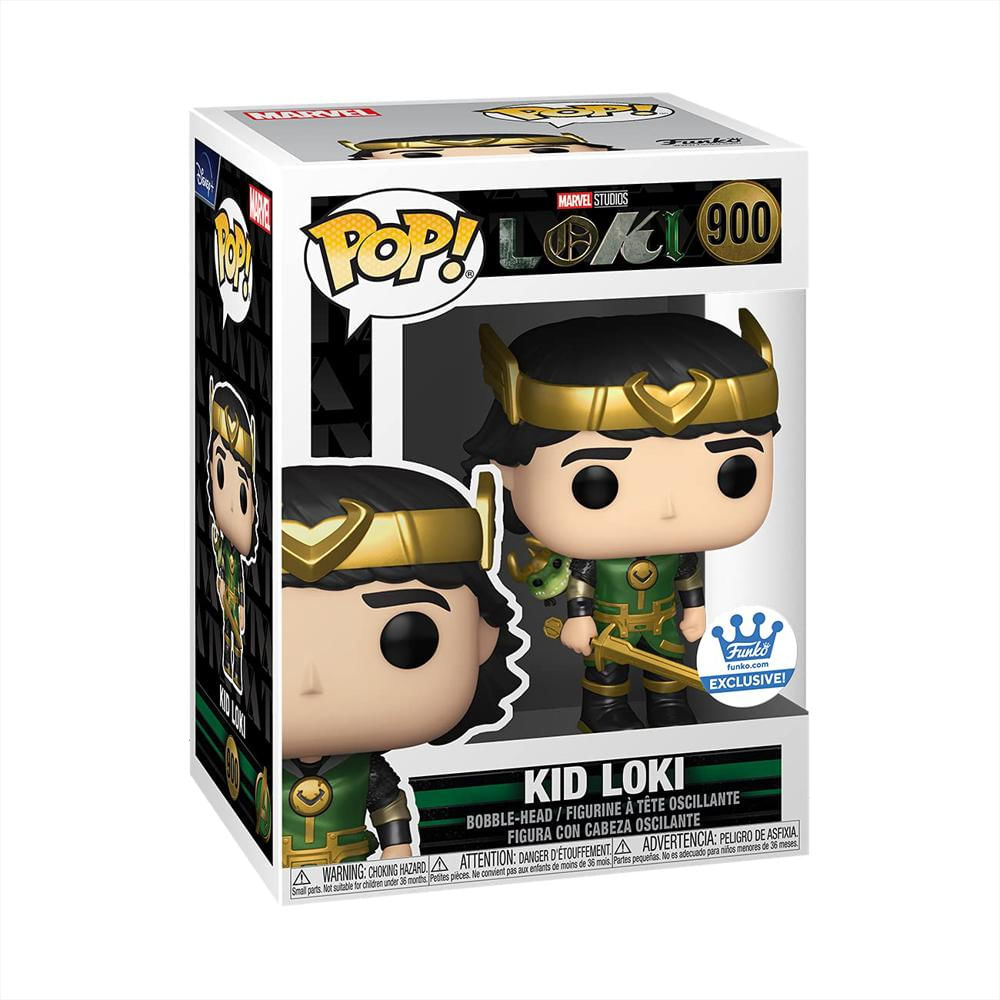 Funko Pop Marvel Kid Loki Metallic img #2