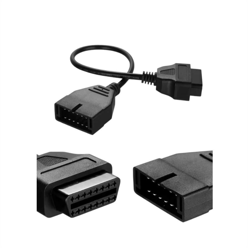 Cable Conector De 12 Pines A Obd2 Scanner Daewoo Gm img #2
