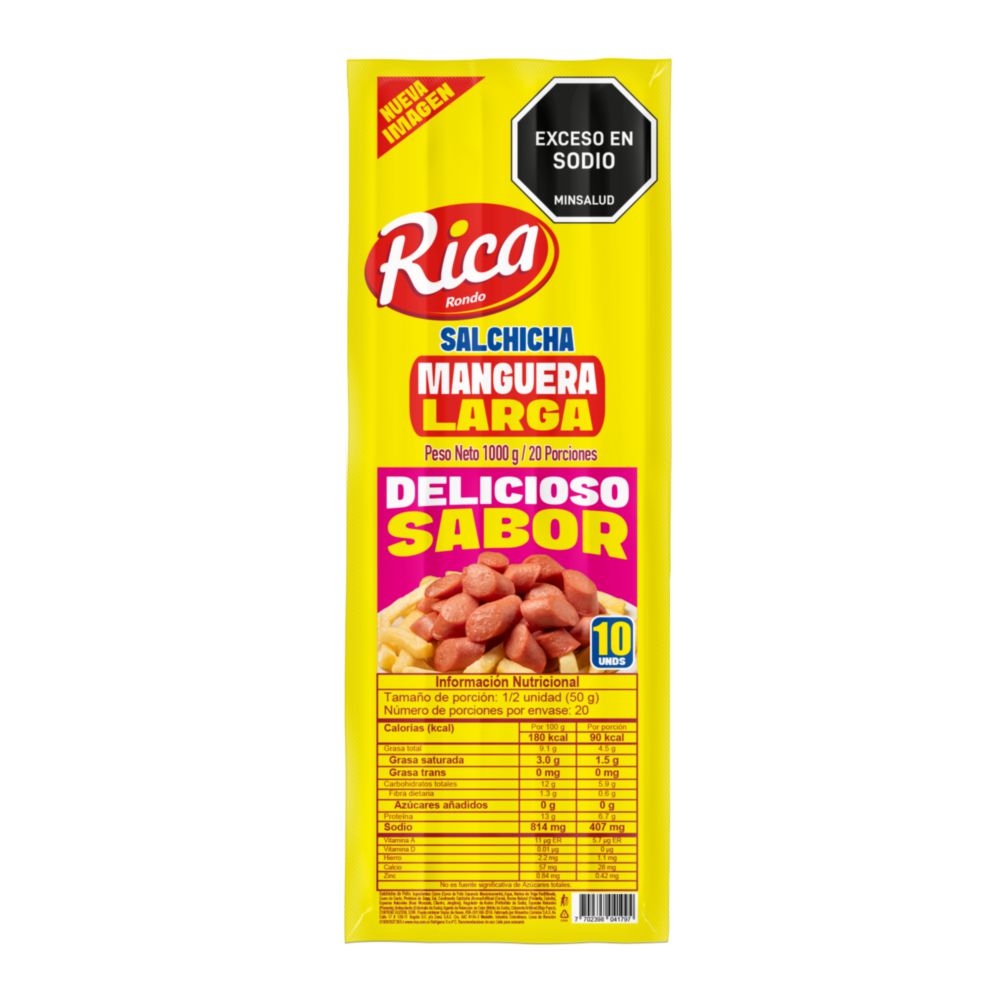 Salchicha RICA Manguera (1000  gr) img #1