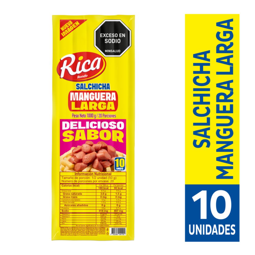Salchicha RICA Manguera (1000  gr) img #2