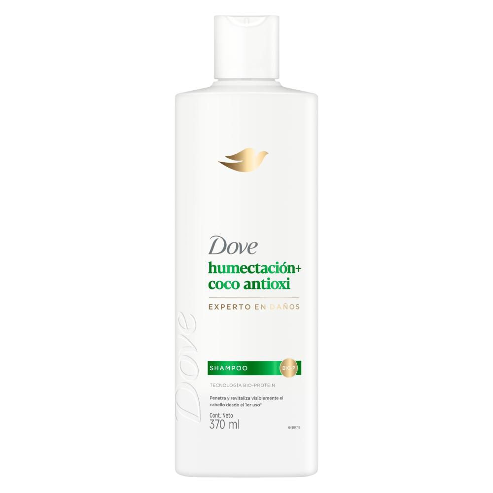 Shampoo DOVE Humectante Coco Antiox (370  ml) img #1