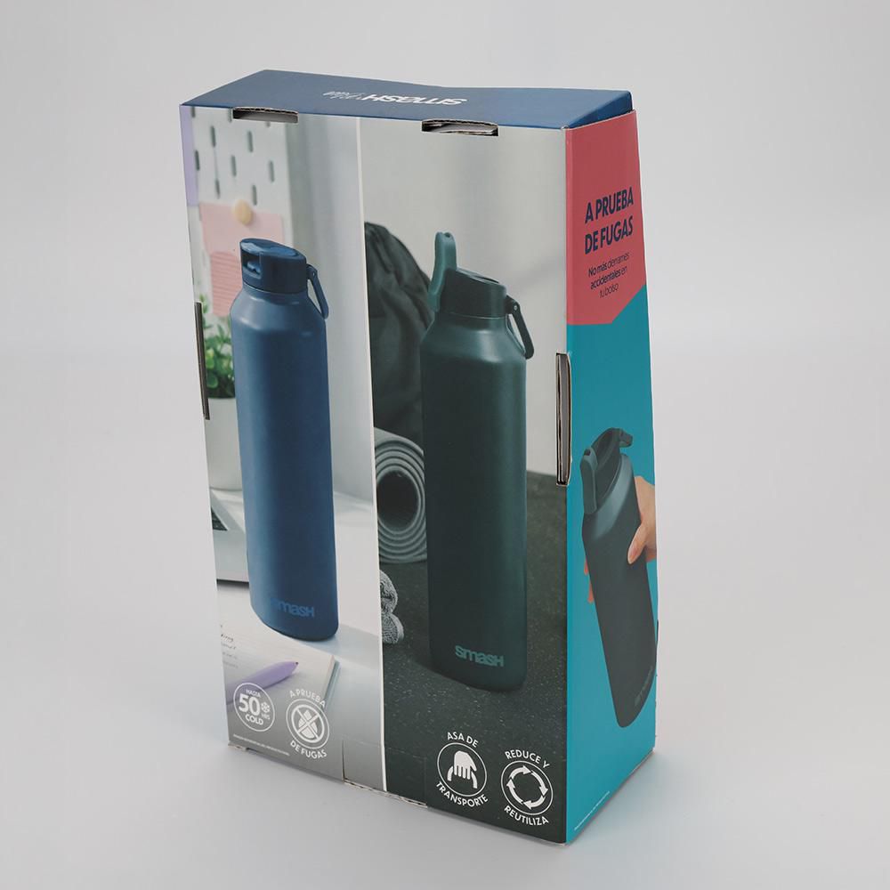 Set x2 Termo Azul/Verde 700ml SMASH 34590 img #2