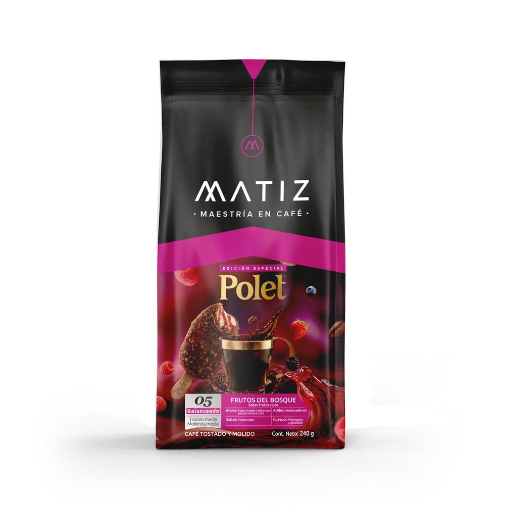 Cafe MATIZ Polet Frutos Rojos (240  gr) img #1