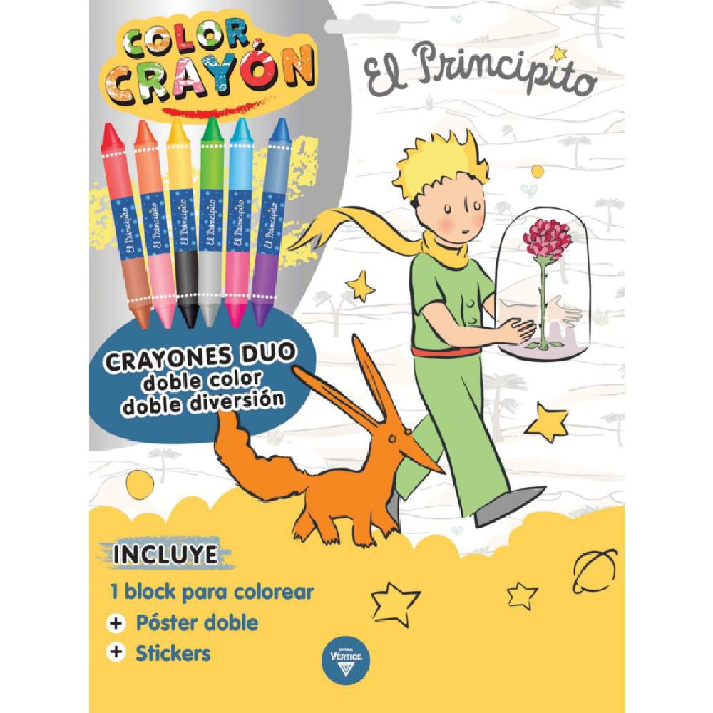 Color crayon. El principito, Vértice img #1
