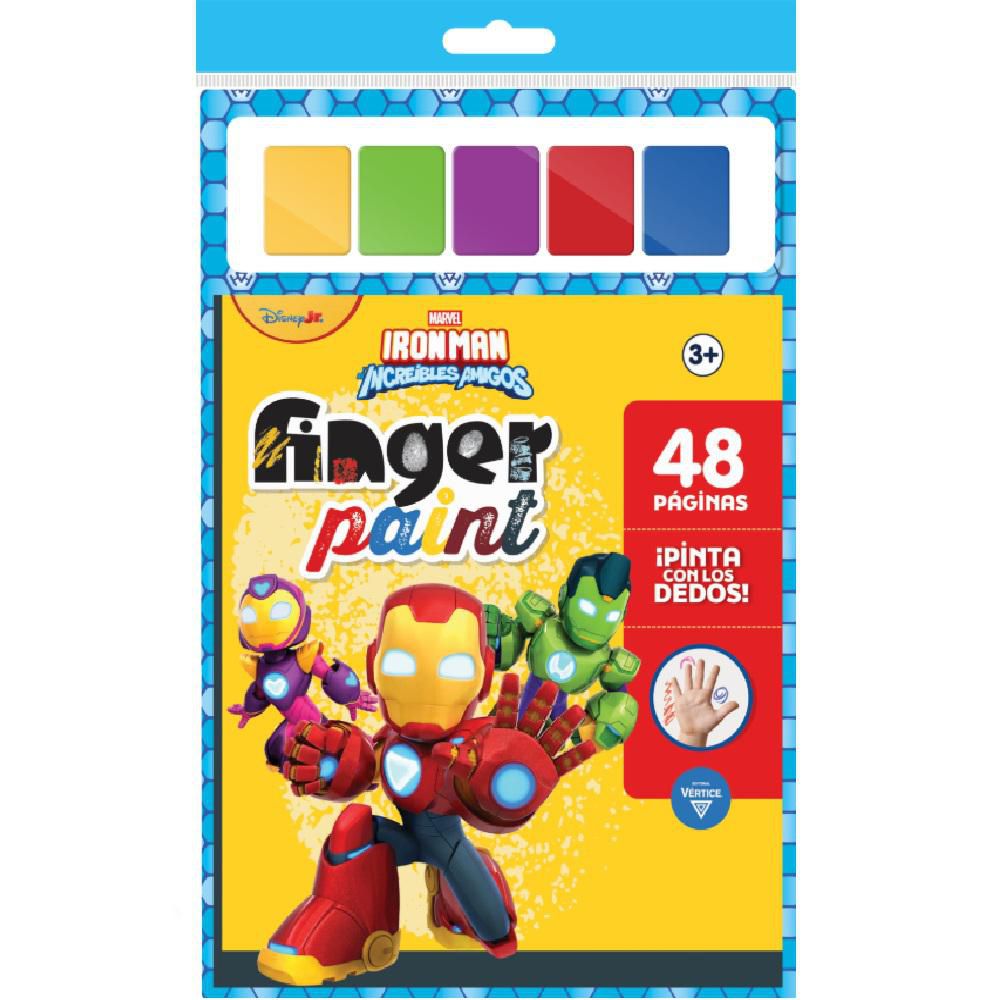 Finger paint. Iron Man, Marvel img #1