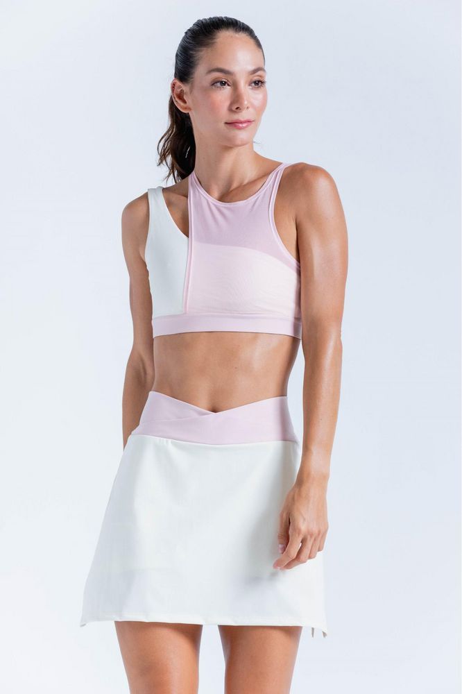 TOP CON MALLA MESH BRONZINI ACTIVE img #1
