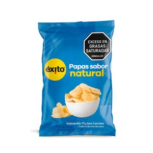 Papas EXITO MARCA PROPIA sabor natural (115 gr)