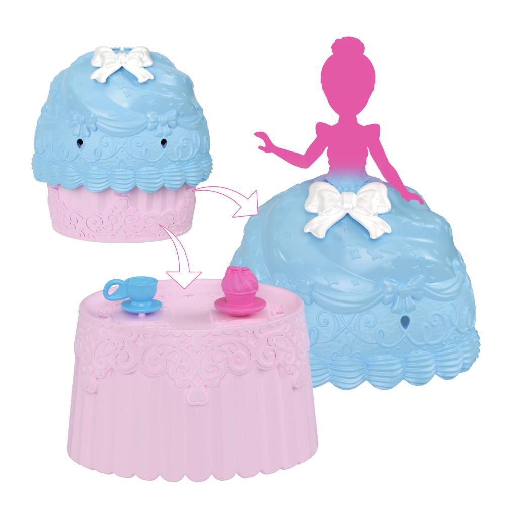 Muñeca Cupcake  Transformable 9 cm DISNEY PRINCESS img #4