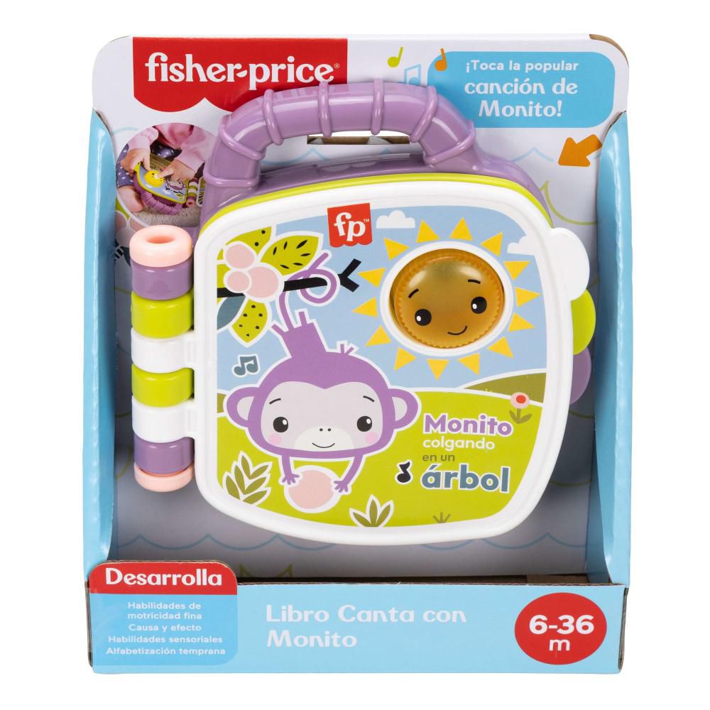 Libro Canta con monito  FISHER PRICE img #6