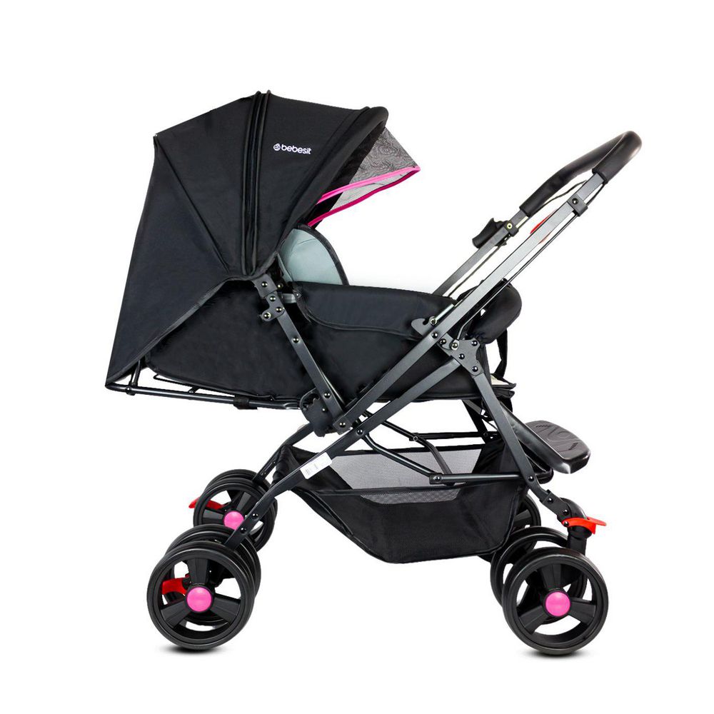 Coche De Bebe Tipo Moises manilar reversible Roma BEBESIT img #5