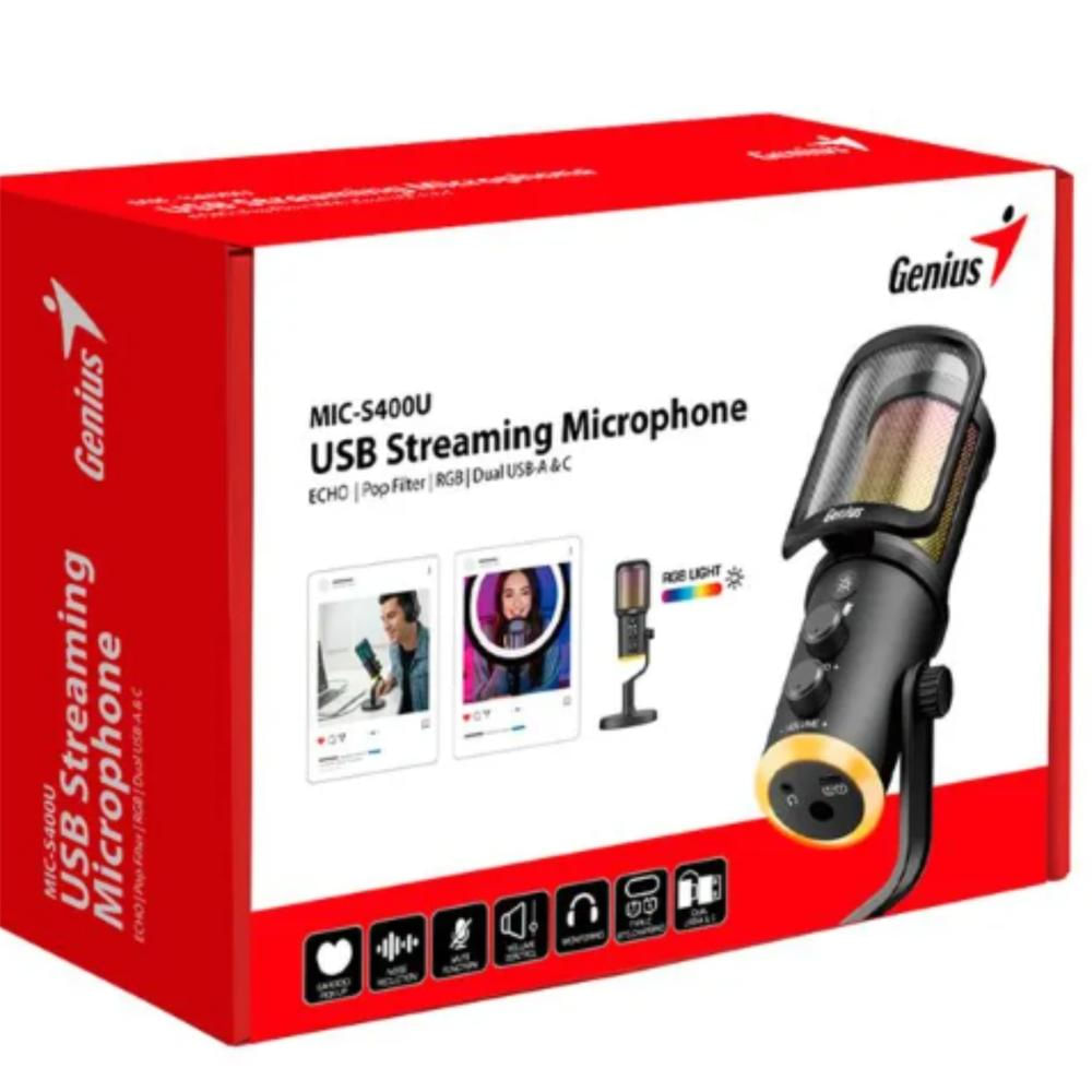 Microfono Usb Streaming Mic S400u img #1