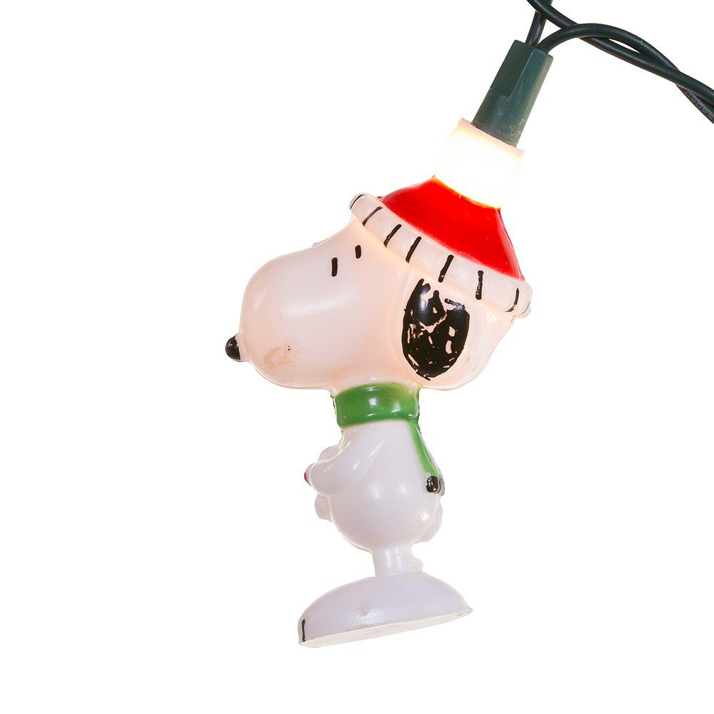 Luces De Navidad Led 10 Luces 3.4 M Interior Peanuts img #5