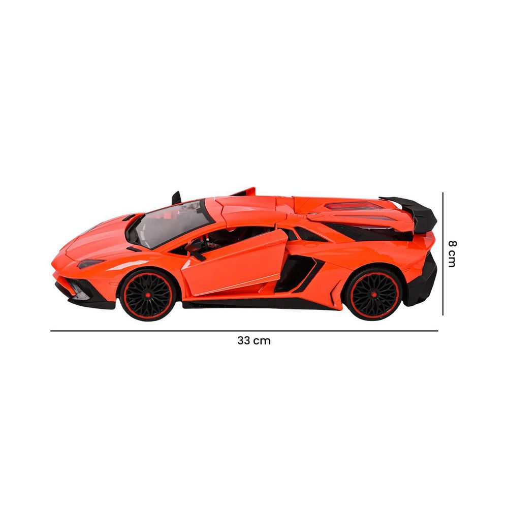 Carro Radio Control TOY LOGIC vortex orange img #2