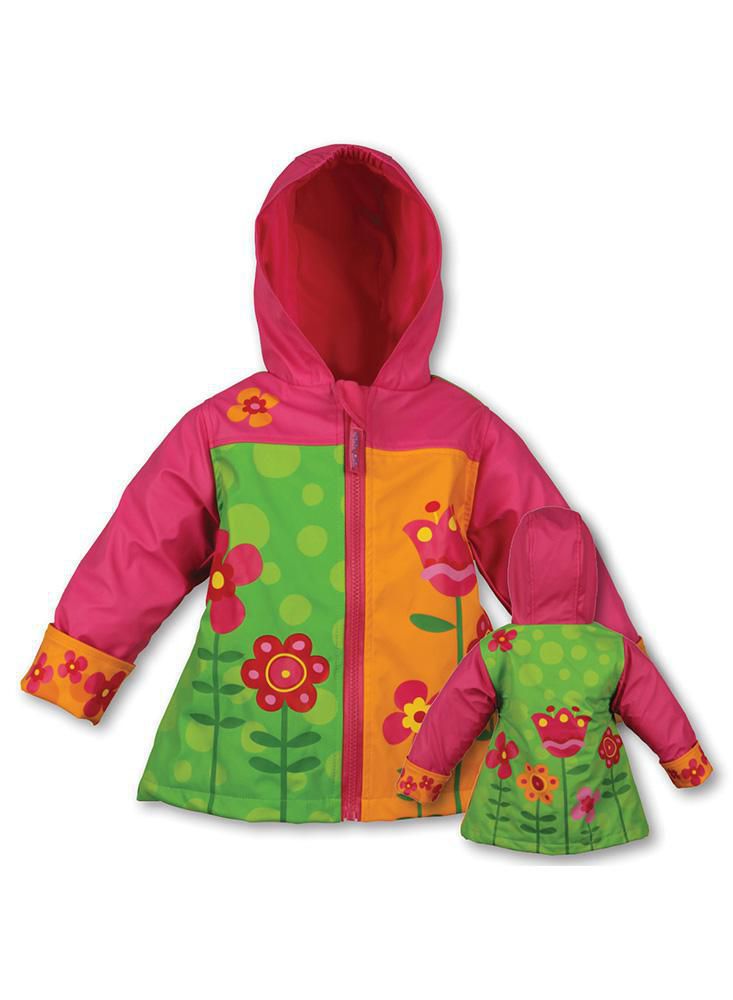 CHAQUETA IMPERMEABLE FLORES STEPHEN JOSEPH  113580 img #1