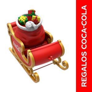 Trineo Regalo COCA COLA Regalo (1 und)