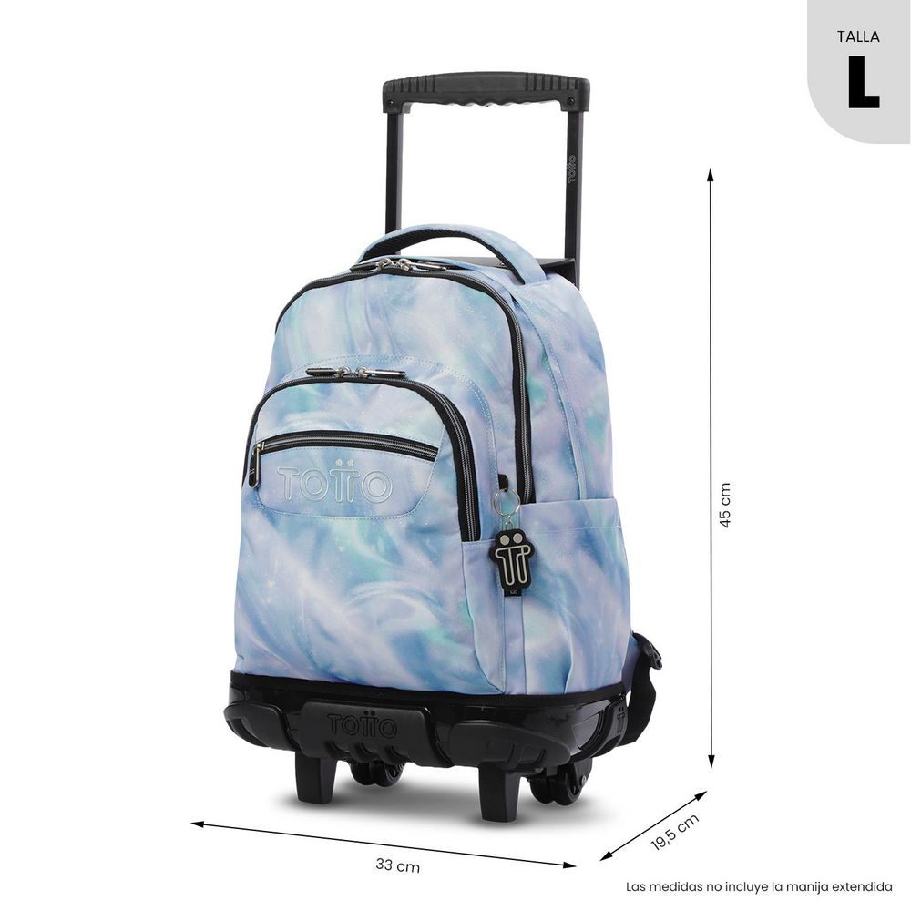 MORRAL RUEDAS GRANDE PORTA PC DE 14 LONA RPET TOTTO img #1