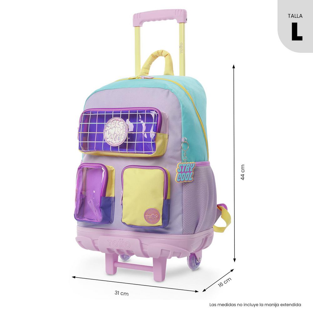 MORRAL RUEDAS GRANDE TEMATICO CORREAS AJUSTABLES TOTTO img #1