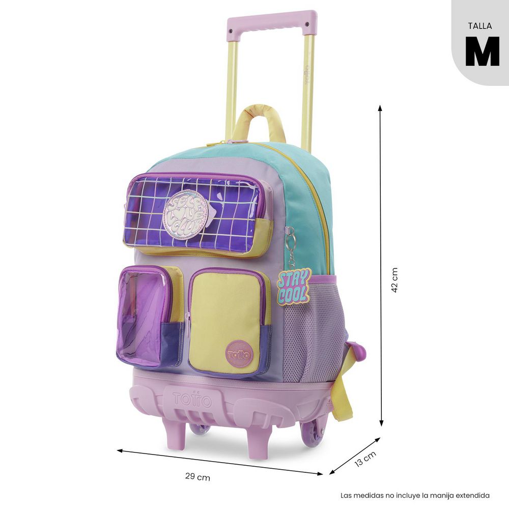 MORRAL RUEDAS MEDIANO TEMATICO CORREAS AJUSTABLES TOTTO img #1