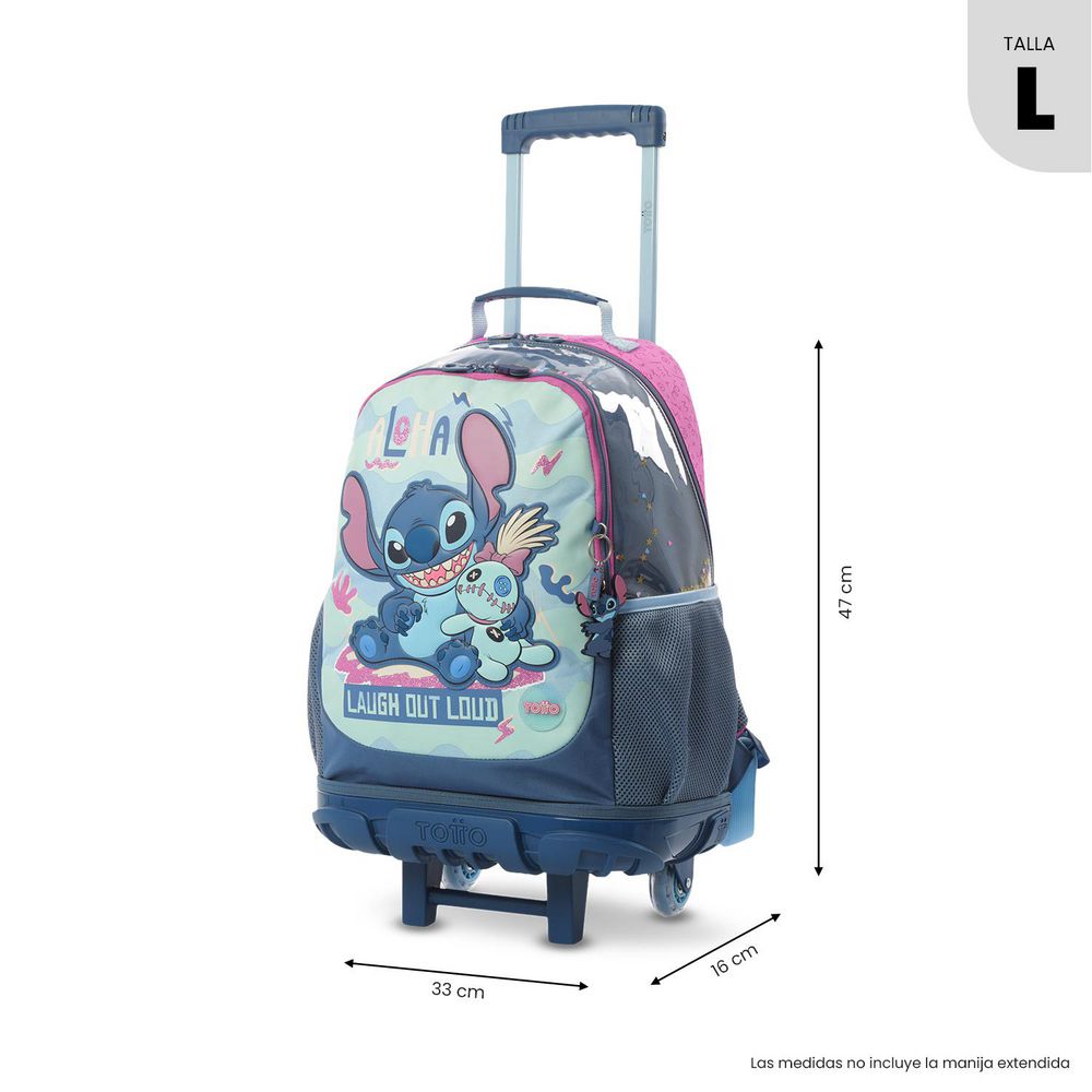 MORRAL RUEDAS GRANDE PERSONAJES CORREAS AJUST TOTTO img #1