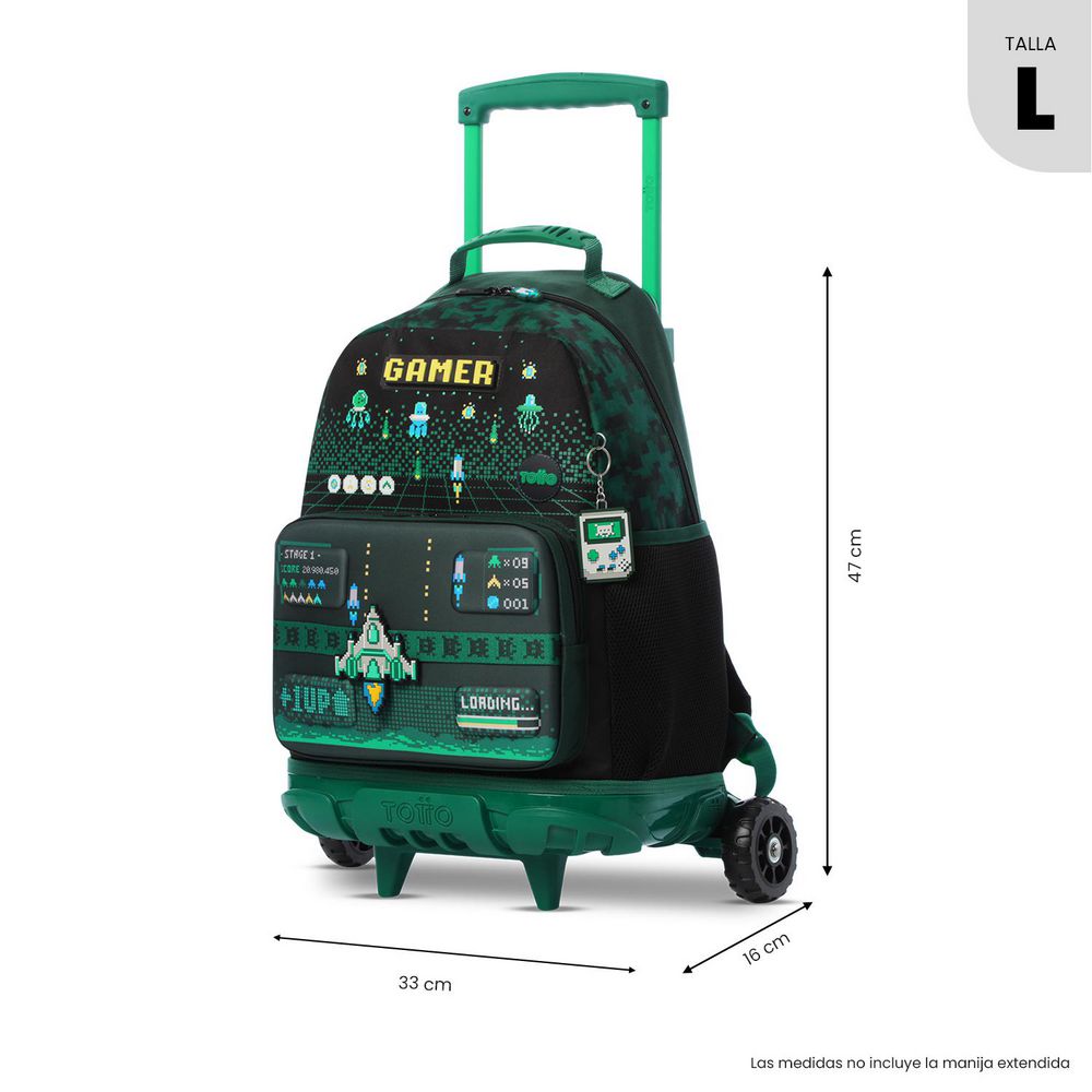 MORRAL RUEDAS GRANDE INTERACTIVO CORREAS AJUST TOTTO img #1