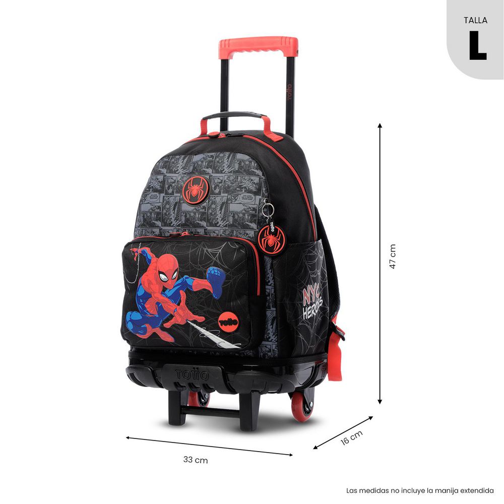 MORRAL RUEDAS GRANDE PERSONAJES CORREAS AJUST TOTTO img #1