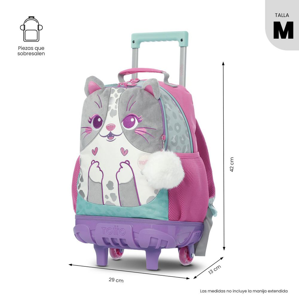 MORRAL RUEDAS MEDIANO PERSONAJES CORREAS AJUST TOTTO img #1
