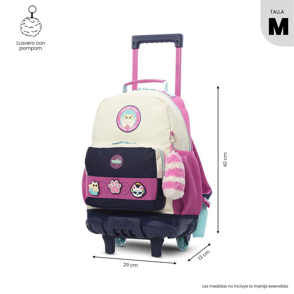 MORRAL RUEDAS MEDIANO PERSONAJES CORREAS AJUST TOTTO img #1