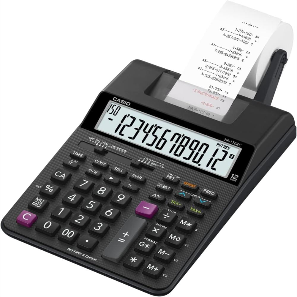 Calculadora De Rollo Casio Hr170rc img #1